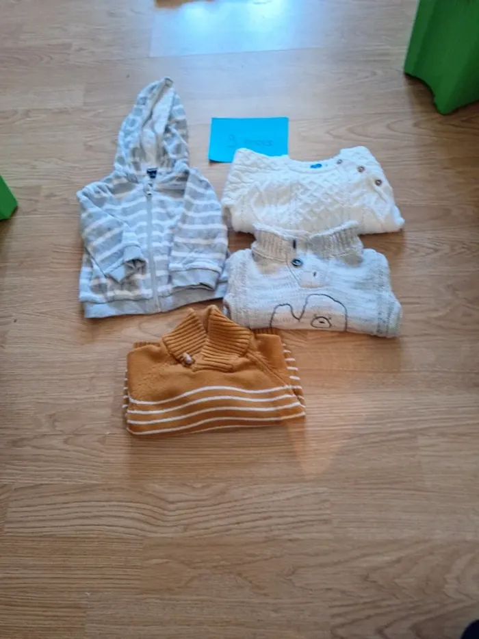 Pull et gilet chaud