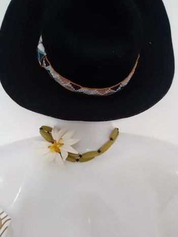 Collier Tour du cou bohème fleur de tiaré pacifique