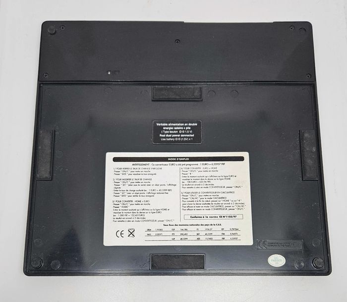 Calculatrice / convertisseur. 
Emtec.
Basf.
23x21cm - photo numéro 7