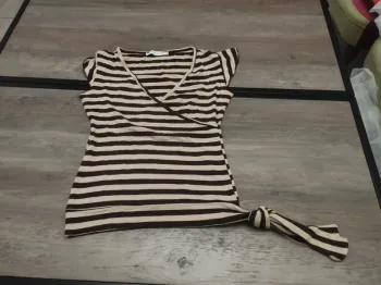 T shirt croisé