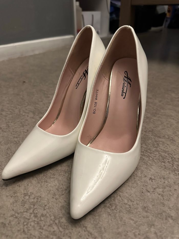 escarpin blanc - photo numéro 4