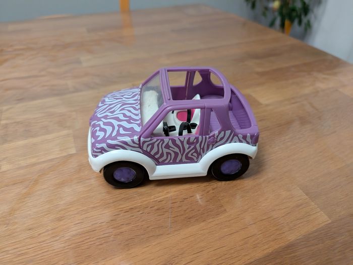Voiture Polly pocket et sa conductrice - photo numéro 2
