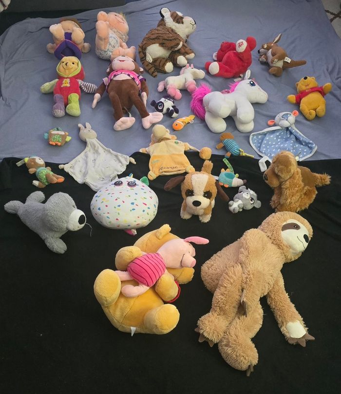 Lot peluches
