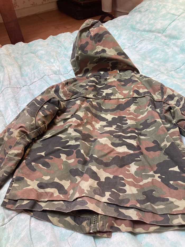 Veste imperméable militaire taille 6 ans - photo numéro 2