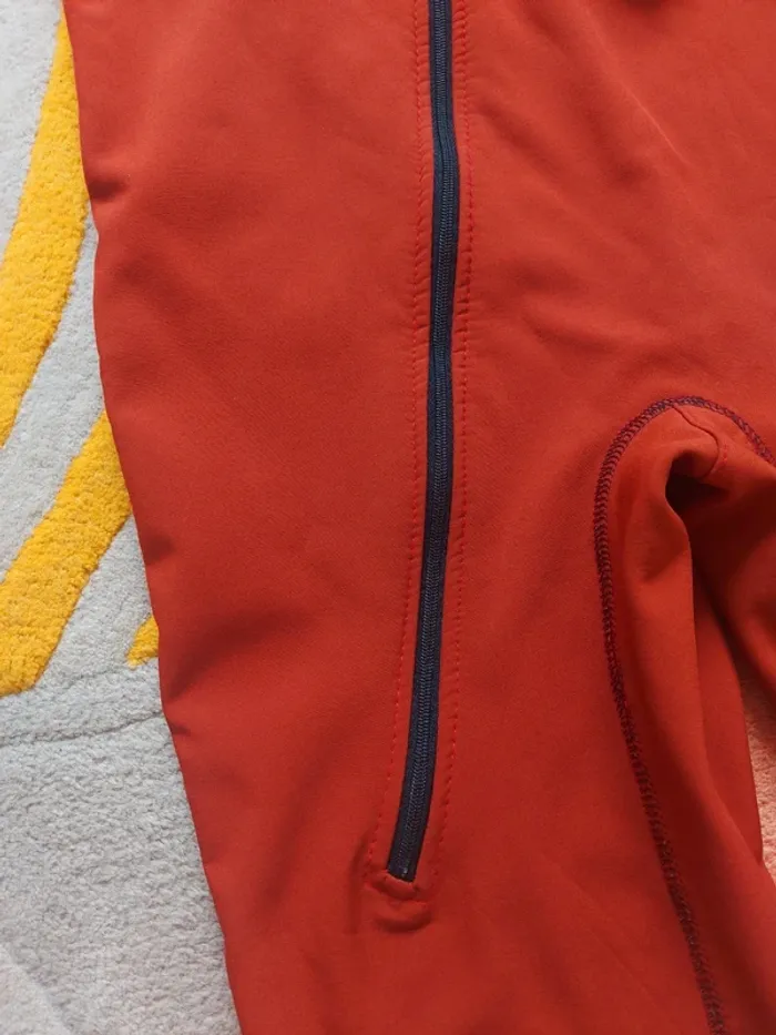 Combinaison de pluie iELM softshell marron terracotta 104 cm 4 ans - photo numéro 8