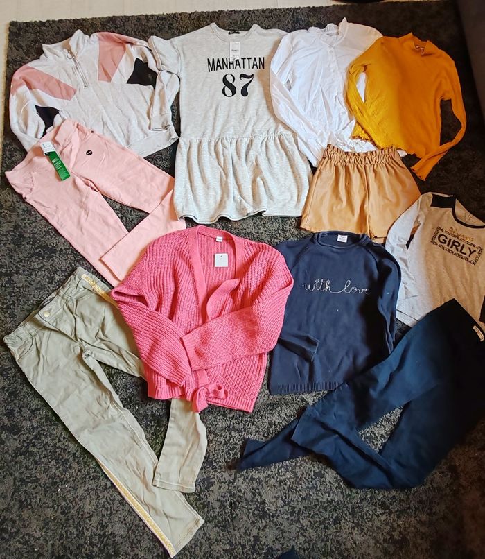 Lot vêtements fille 12 ans automne hiver - photo numéro 3