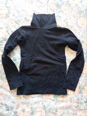 Sous pull noir gemo 10ans