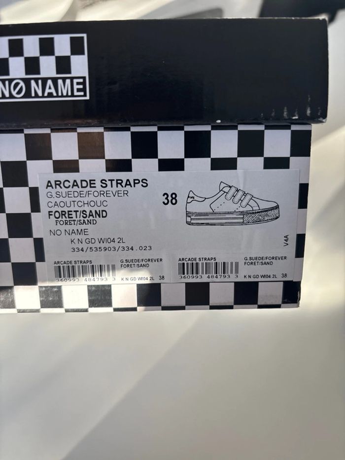 No name kaki et doré taille 38 - photo numéro 5