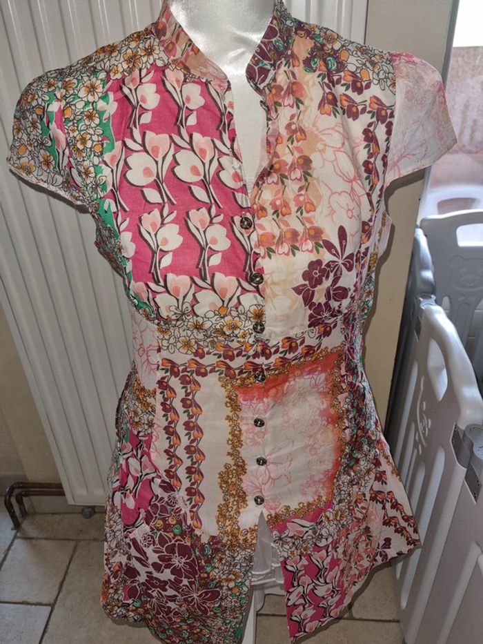 Chemise colorée petit baigneur 42