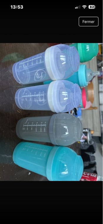 Lots de biberon twistshake 180 ML