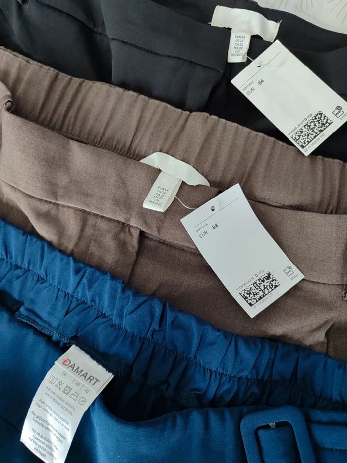 Lot 3 pantalons jambes larges - photo numéro 6