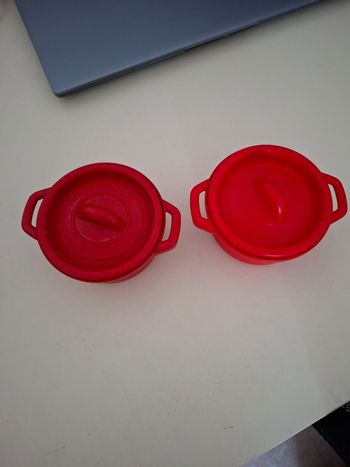 Lot 2 cocottes dînette 