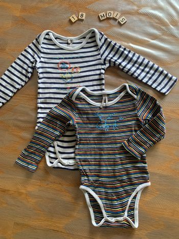 Bodies garçon 18 mois