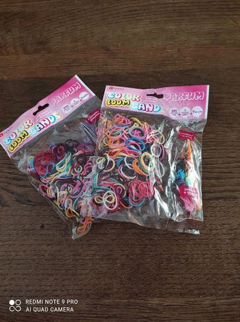 Lot de 2 paquet "Color Loom Band"