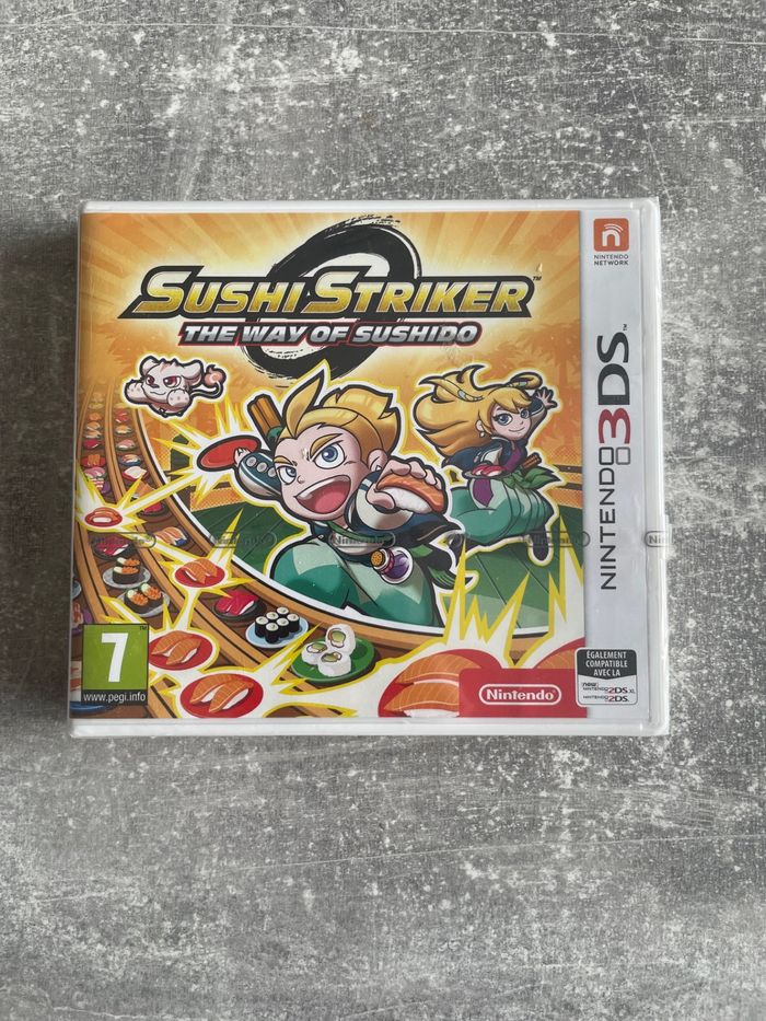 Jeu pour Nintendo 3DS, Sushi striker, the way of sushido français.
