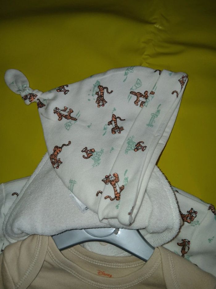 Ensemble 4 pièces garçon en coton disney winnie l'ourson 3 mois - photo numéro 6