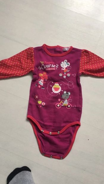 Body manches longues 6 mois