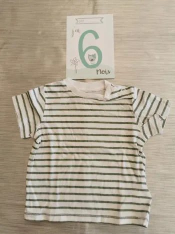 Tee shirt 6 mois