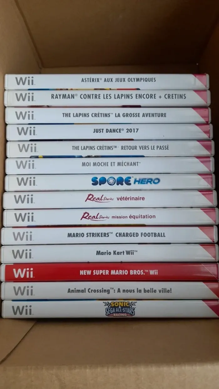 Lot jeux wii