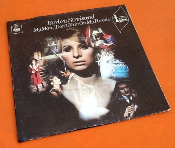 Vinyle 45 tours Barbara Streisand My Man (1968)