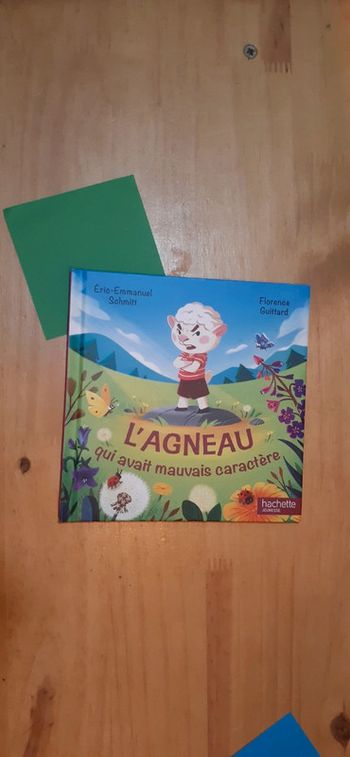 Livre l'agneau qui avait mauvais caractère
