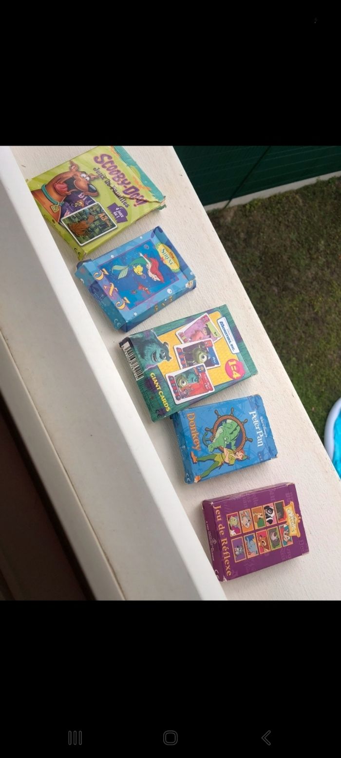 Lot jeux de cartes
