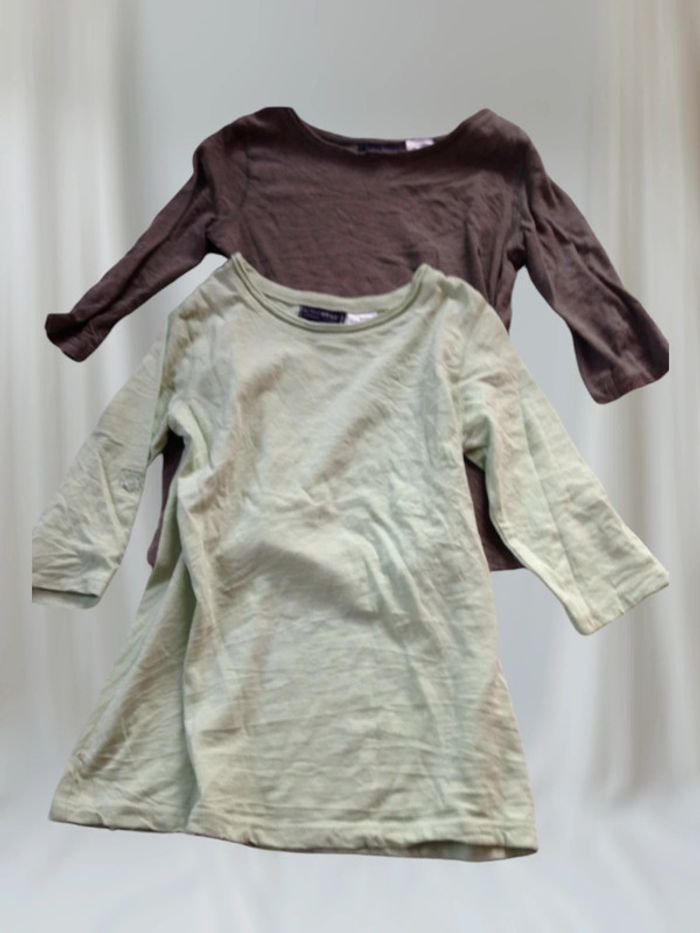 2 tunique ou tee-shirt manche longue 🤍