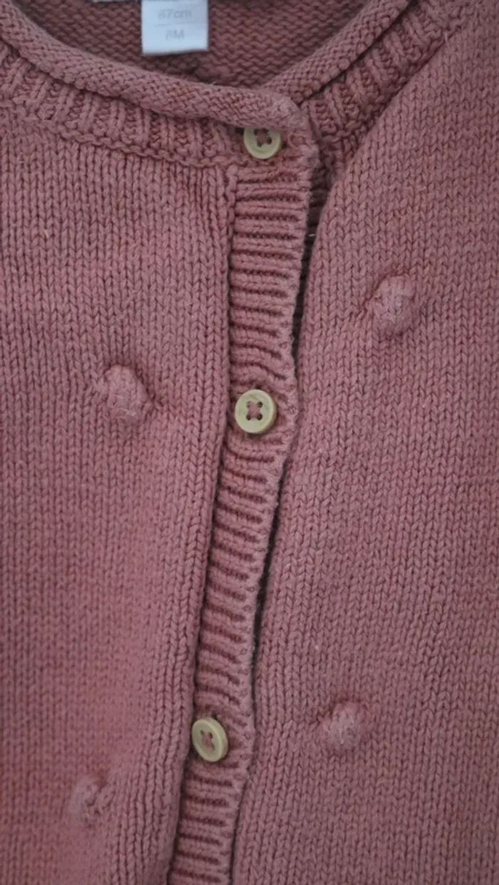 Ensemble haut Ma boutique plus et pantalon/gilet Vertbaudet 6 mois - photo numéro 11