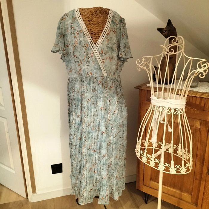 Robe plissée