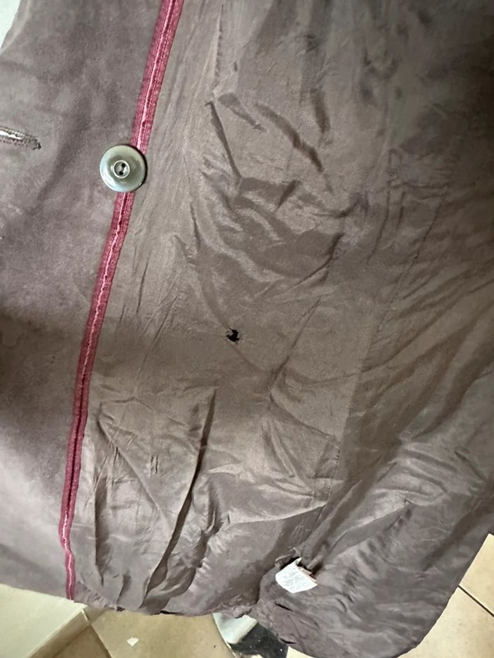 Caban officier kaki Mango Suit tS - photo numéro 7