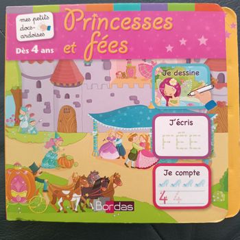 Livre Mes petits docs-ardoises princesses et fées