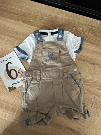 Salopette short