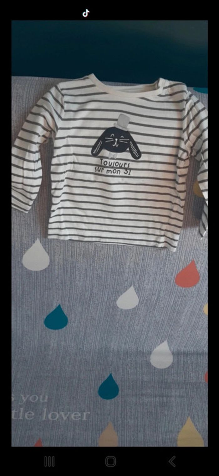 T shirt 2 ans