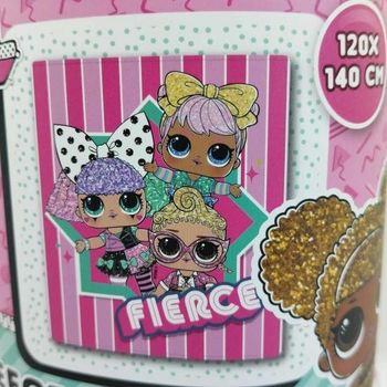 L.O.L. - Fierce - Plaid Polaire 100% Polyester - 120x140cm