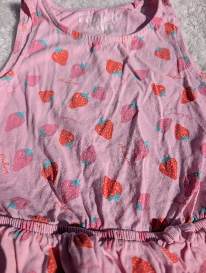 Robe fraise 18-24 mois - photo numéro 2