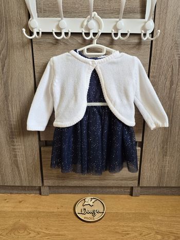 Vêtement Bébé Fille - Robe de soirée - Tex Baby - 12 mois