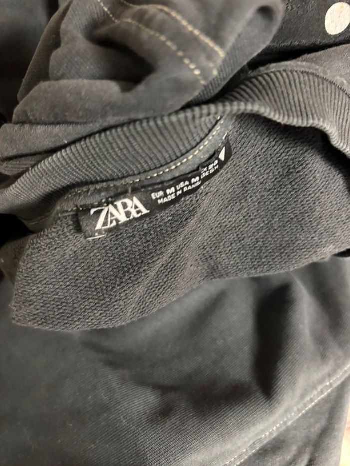 Sweat Zara femme taille M noir - photo numéro 8
