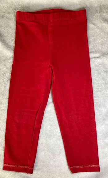 Leggings rouge - 23 mois
