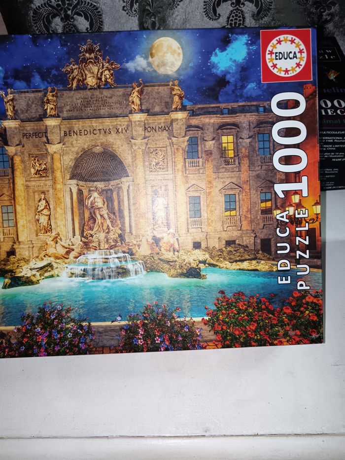 Puzzle 1000 pieces fontaine de trevi - photo numéro 4