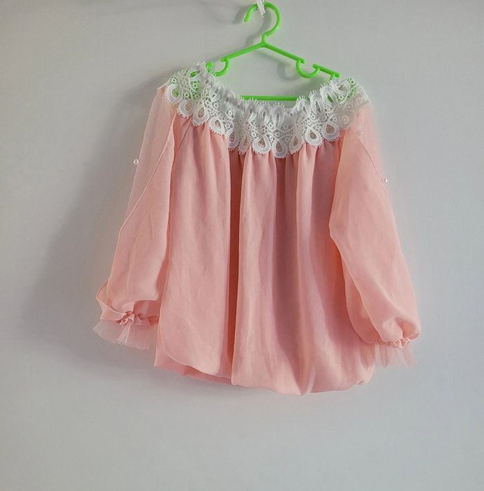 💕 2 magnifiques blouses fluide 💕 Taille 10 ans - photo numéro 2