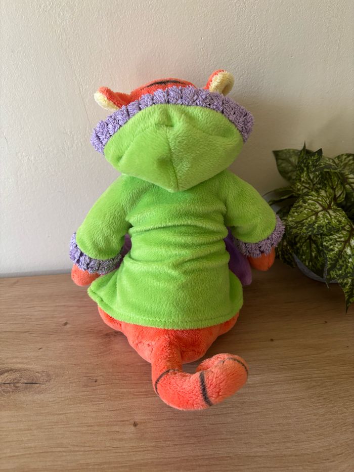 Doudou peluche tigrou robe de chambre peignoir Disney - photo numéro 3