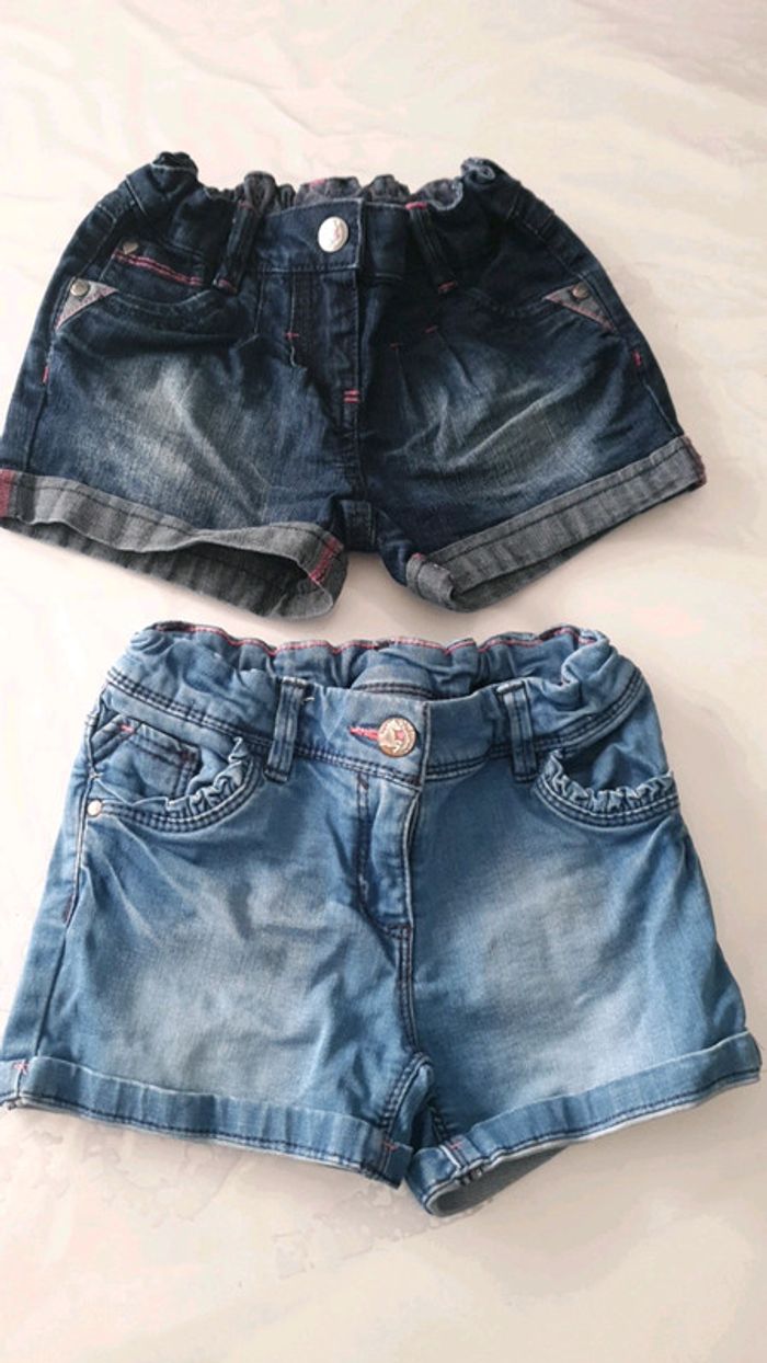 Lot short 4 ans