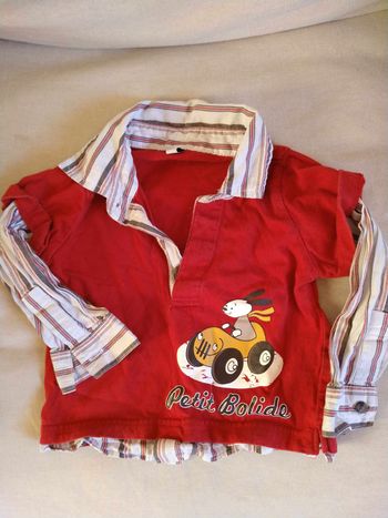 Maillot manches longues taille 18 mois en très bon état