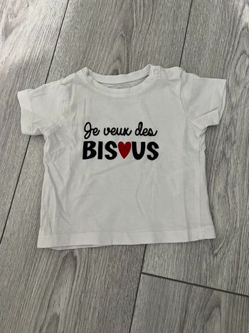 T-shirt 3 mois