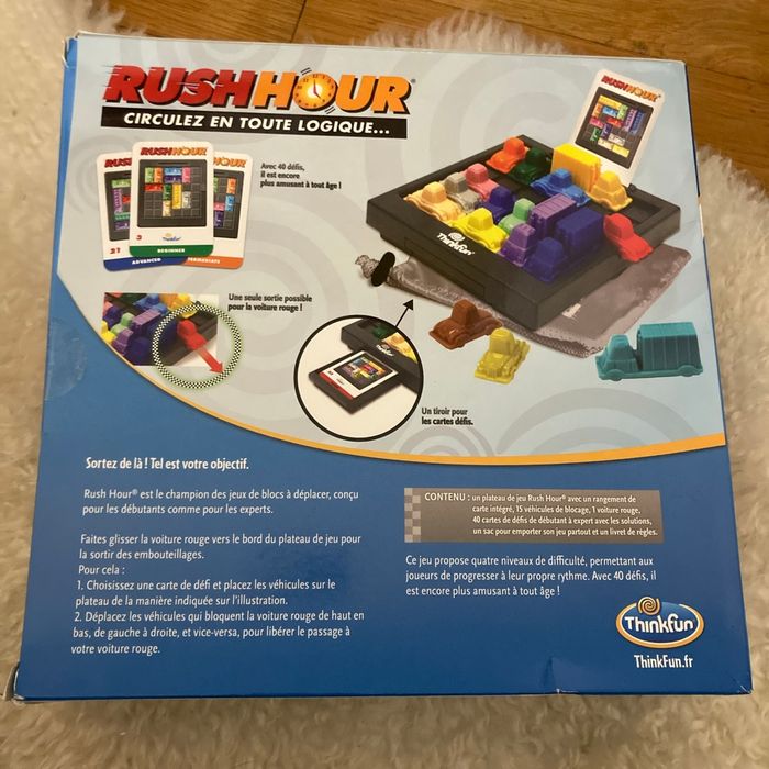 Jeu thinkfun rush hour - photo numéro 2
