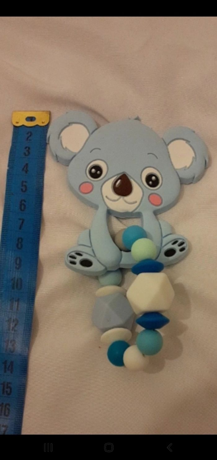 Anneau de dentition koala 🐨 bleu