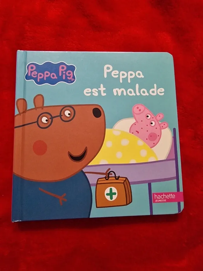 Livre peppa pig, peppa est malade
