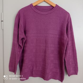 Pull mauve t42/44