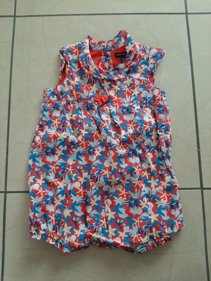 Combishort fille 18 mois