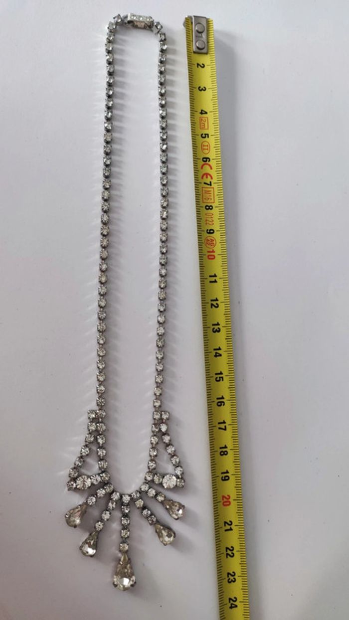 Collier strass vintage - photo numéro 6